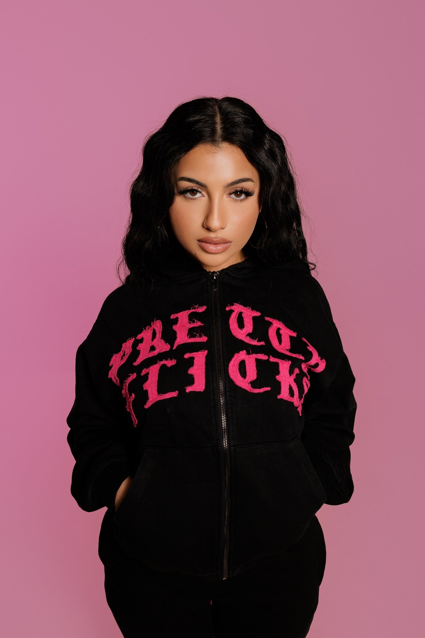 Pretty Flicks Hoodie Set