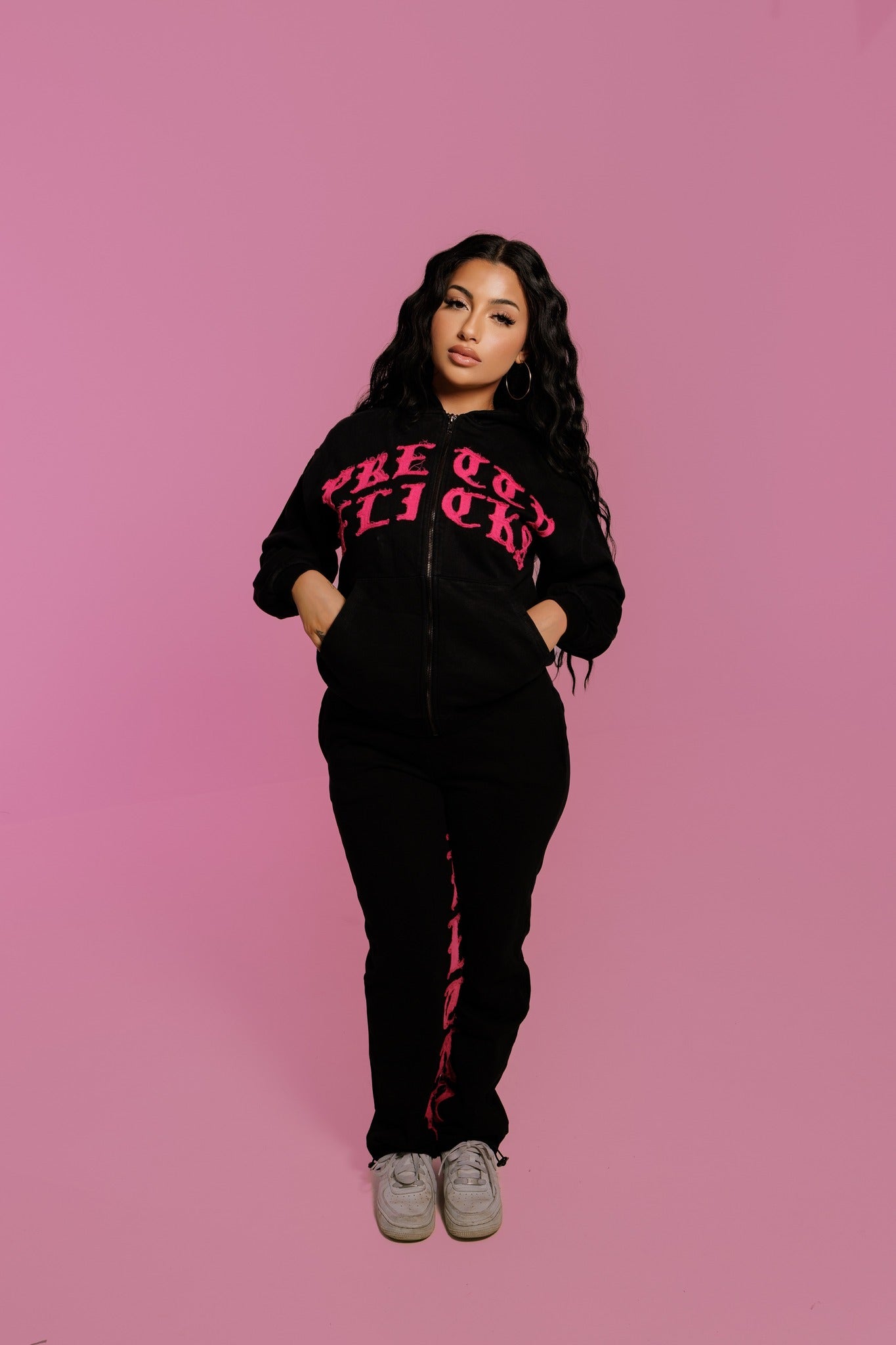 Pretty Flicks Hoodie Set